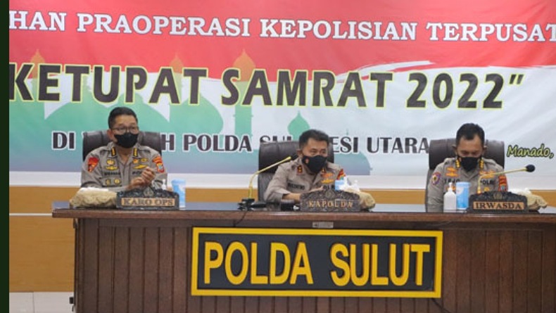 Perayaan Idul Fitri 1443 H, Kapolda Sulut: Wujudkan Rasa Aman dan Bebas Covid-19 