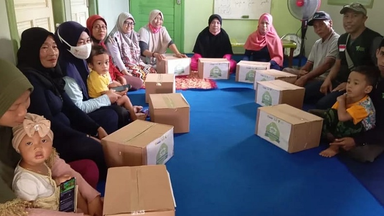 LAZ An Nur PT Indonesia Power Salurkan Paket Ramadan untuk Santri Pesantren Mualaf Dompet Dhuafa Bali