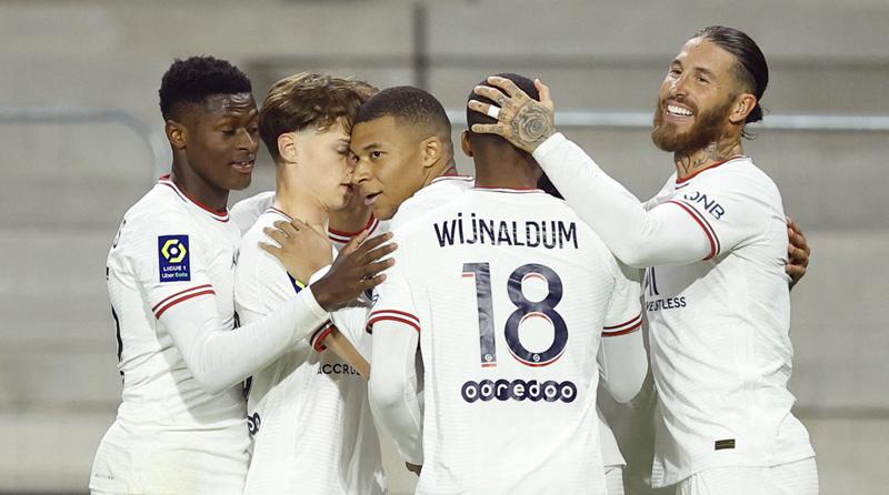 Hasil Angers Vs PSG: Mbappe Dkk Pesta Gol, Makin Dekat Titel Juara Liga Prancis