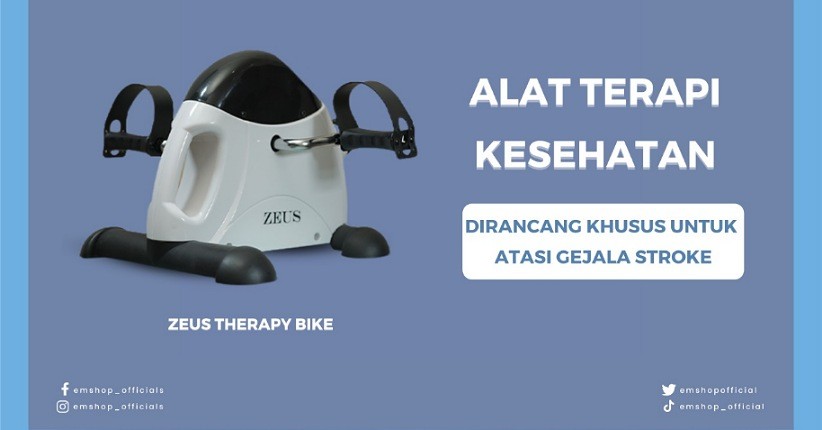 Zeus Therapy Bike, Bantu Kurangi Risiko Stroke dari Rumah! 