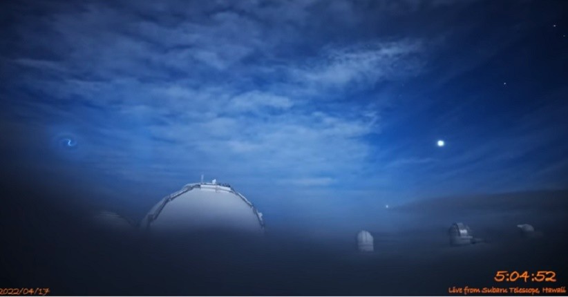 Pusaran Misterius Terlihat di Langit Maunakea, Tak Ada Kaitan dengan UFO dan Alien
