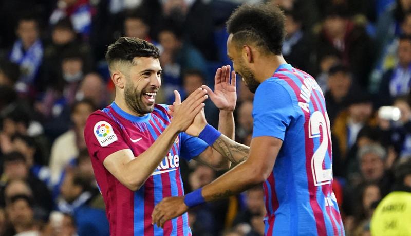 Hasil Real Sociedad Vs Barcelona: Aubameyang Pahlawan, Blaugrana Kembali ke Posisi Kedua