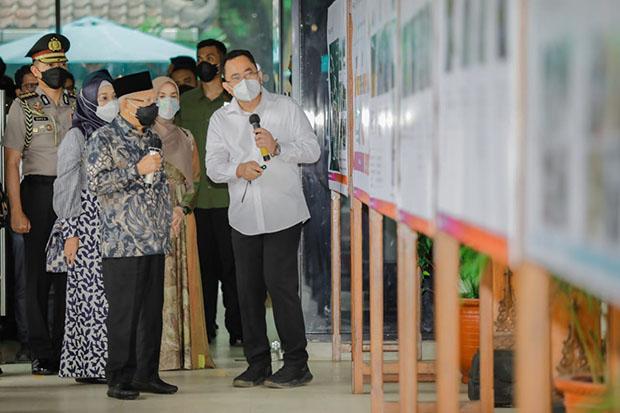 Kunjungi Borobudur, Wapres Ma'ruf Amin Pastikan Kesiapan Pengelola Sambut Libur Lebaran