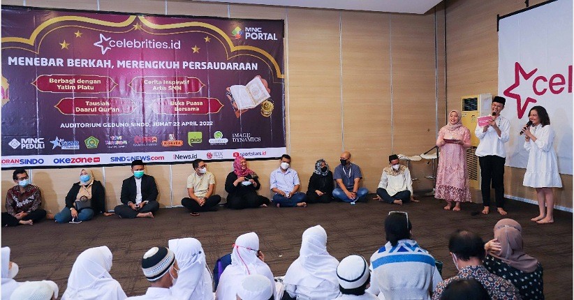 Celebrities.id dan MNC Peduli Gelar Acara Berbagi dengan Yatim Piatu, Meriah Dihadiri 2 Jebolan Indonesian Idol 