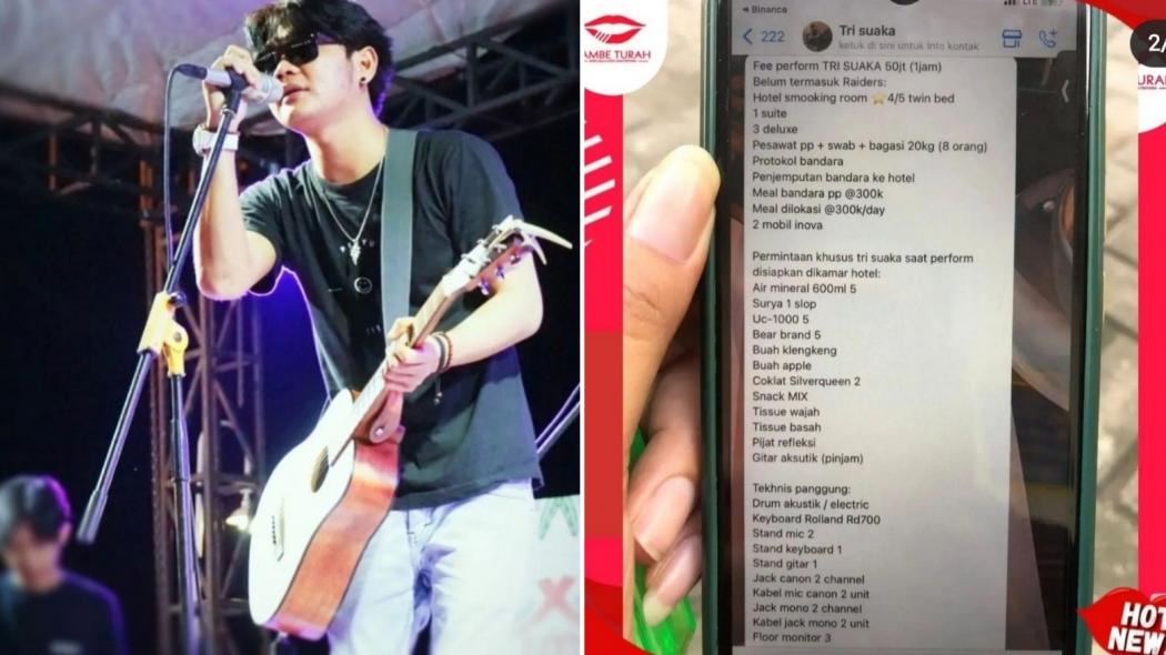 Terungkap Honor Manggung Tri Suaka Rp50 Juta Ditambah Pijat Refleksi, Netizen: Dia Dulu Cuma Rp500.000