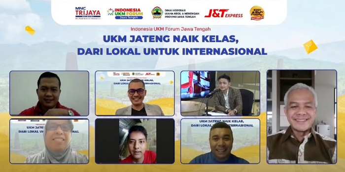  Indonesia UKM Forum Radio Trijaya: Gubernur Jateng & Stafsus Presiden Pacu UMKM ke Level Internasional 