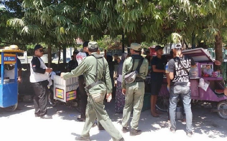 50 Gepeng di Pantai Kuta Diamankan Satpol PP, Bikin Resah Wisatawan