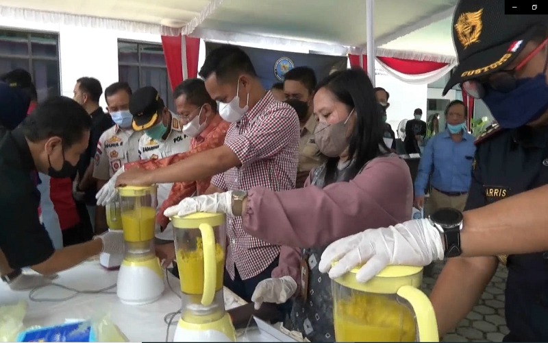 BNNP Sumsel Minta Doa Warga dalam Memberantas Narkoba