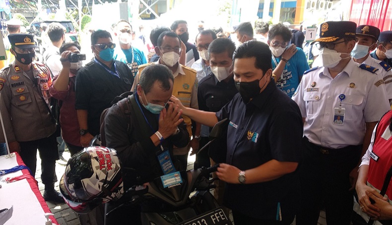 Erick Thohir : Untung BUMN Tak Sakit, Jadi Bisa Adakan Mudik Gratis