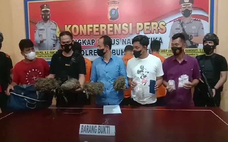 Butuh Uang untuk Lebaran, 4 Orang Ini Malah Edarkan Narkoba