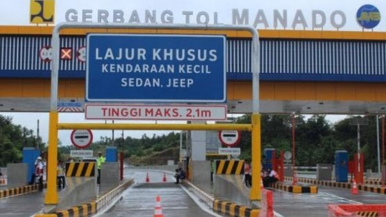 Arus Mudik di Tol Manado-Bitung Mulai Meningkat sejak H-10 Idul Fitri