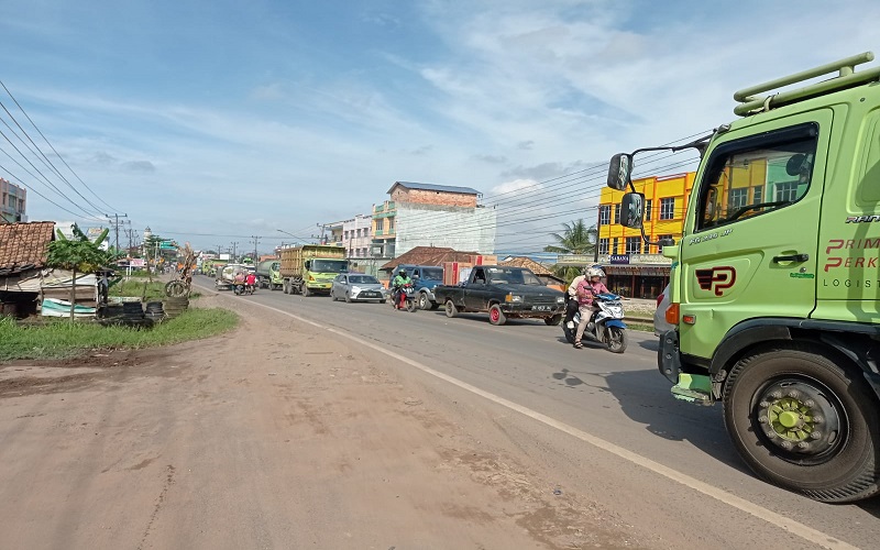 Jalintim Mulai Padat, Polres Banyuasin Siapkan Skema Buka Tutup Ruas Palembang - Betung 