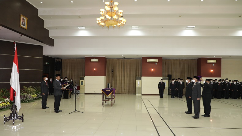 Mayjen TNI Mohamad Sabrar Dilantik Jadi Wakil Gubernur Lemhannas