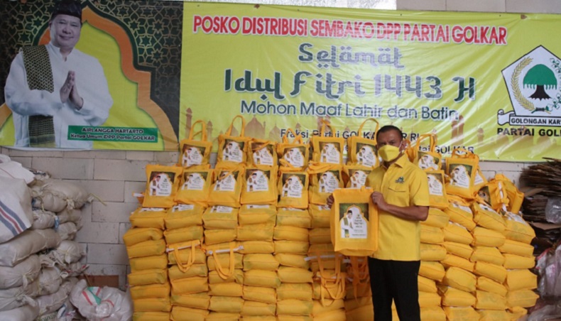 Golkar Bagi Bingkisan Lebaran, Santunan Yatim dan Bus Mudik Gratis, Sekjen: Pertahankan Tradisi Bahagia di Hari Kemenangan