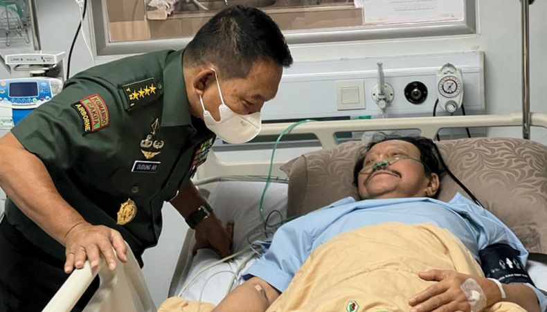 Dirawat di RSPAD Gatot Soebroto, AM Hendropriyono Ditangani Dokter Terawan Dkk