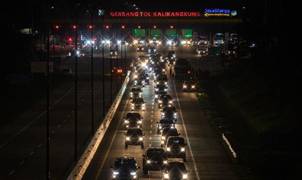 Penerapan Satu Arah di Ruas Tol Japek hingga GT Kalikangkung Diperpanjang