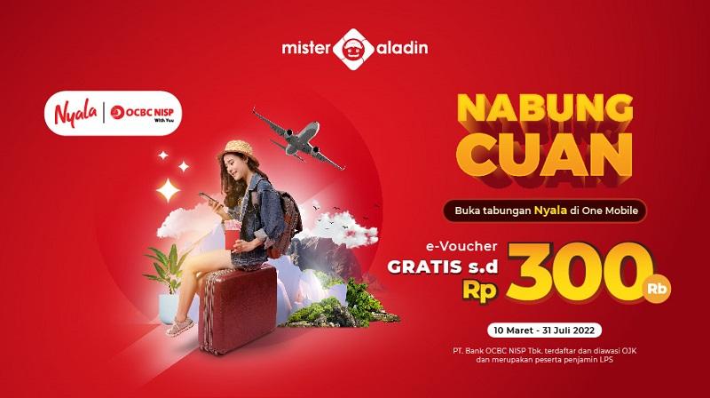 Dapat Voucher Rp300.000 di Mister Aladin Cuma dengan Buka Tabungan, Kok Bisa?