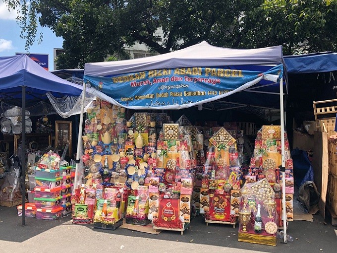  Jelang Lebaran, Omzet Pedagang Parsel Naik Hingga 60 Persen 