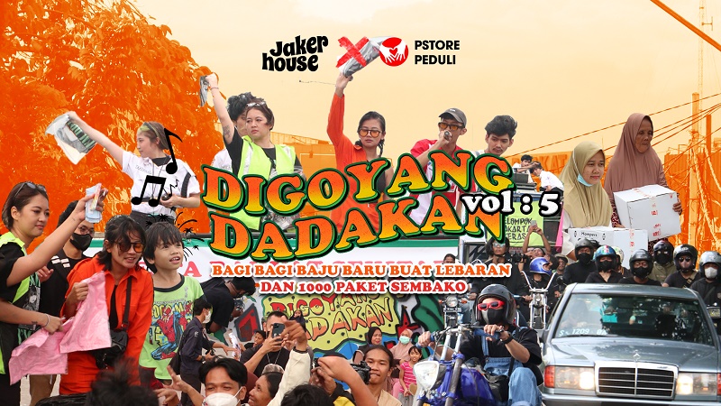 Digoyang Dadakan Vol 5 x PStore Bagi-Bagi 1.000 Sembako