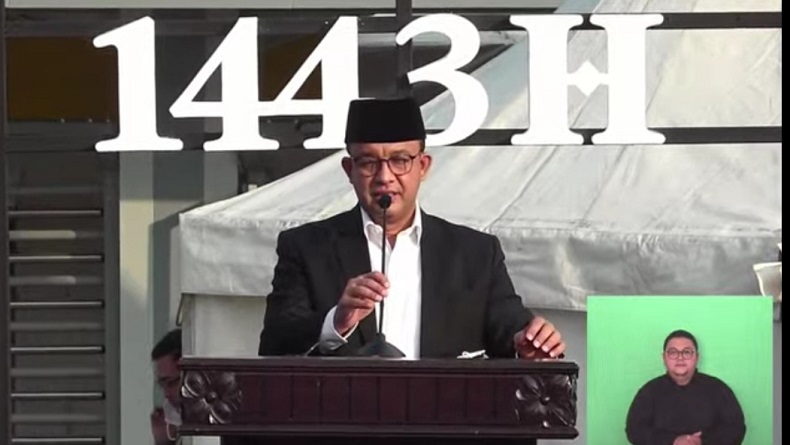 Gubernur Anies Sebut Hari Ini Momen Bersejarah, JIS Jadi Lokasi Salat Id
