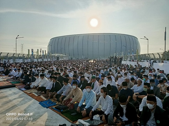 Khutbah Salat Idul Adha 1443 H di JIS Mengangkat Tema Kurban Cinta Allah, Cinta Sesama