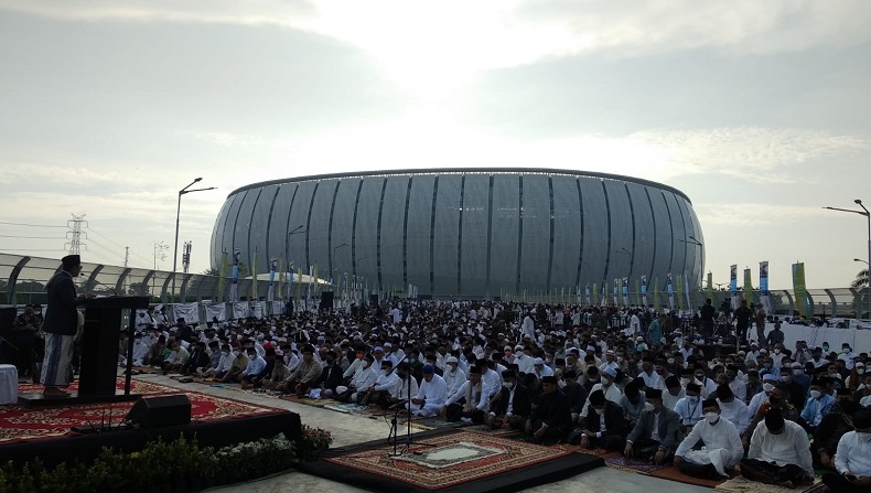 Warga Diizinkan Masuk dan Keliling JIS usai Salat Id