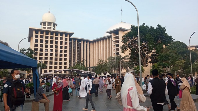 Daftar VVIP Sholat Idul Fitri di Masjid Istiqlal: Prabowo, SBY dan Jokowi