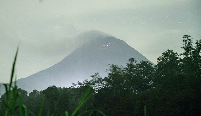  Selama Agustus, Merapi Alami 100 Kejadian Gempa Internal per Hari 