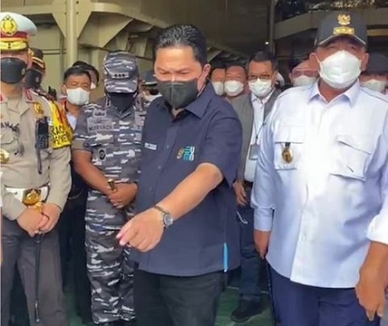 Tinjau Kesiapan Pelabuhan Panjang untuk Arus Balik Lebaran, Erick Thohir: Sarana-Prasarana Aman