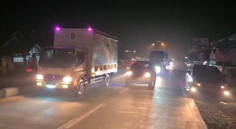Volume Kendaraan Arah Jakarta ke Cirebon di Jalur Pantura Indramayu Meningkat 