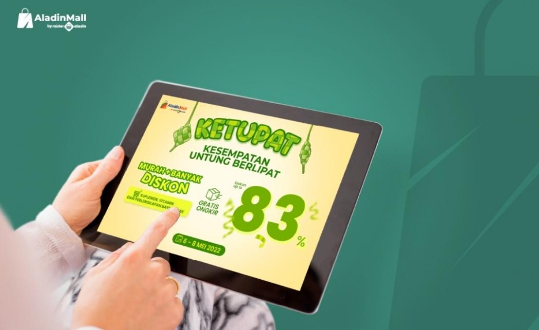 Last Day Diskon 83% Nih! Jangan Lupa Borong Keperluan Ibu dan Anak serta Vitamin Hanya di AladinMall by Mister Aladin
