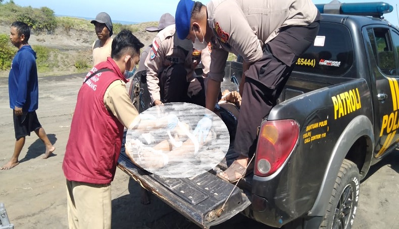 Cianjur Heboh, Pria Bertato Tewas Usai Lompat dari Perahu di Pantai Selatan
