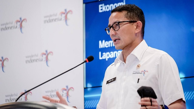 Menparekraf Sandiaga Uno Apresiasi Kain Tenun dan Produk Ekonomi Kreatif Buatan Tangan: Nilai Jualnya Tinggi