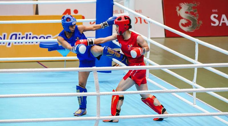 Debut Apik Kickboxer Putri Amanda Loupatty! Tembus Semifinal SEA Games 2021