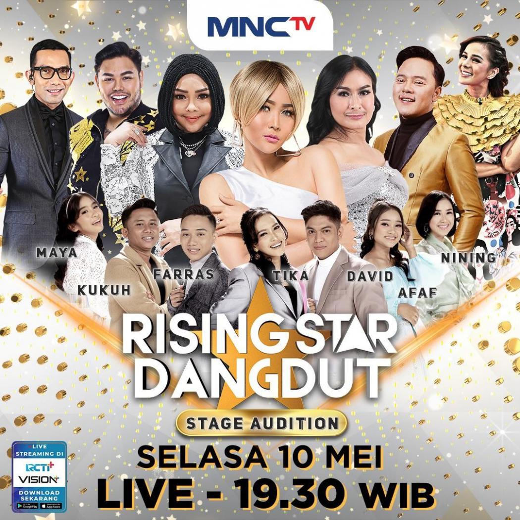Malam Ini! Saksikan Stage Audition Rising Star Dangdut