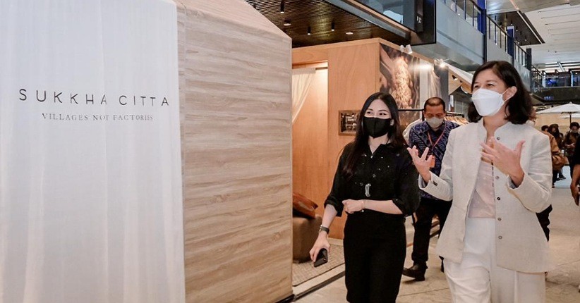 Wamenparekraf Angela Tanoesoedibjo Apresiasi SukkhaCitta Kenalkan Fashion Sustainable kepada Masyarakat