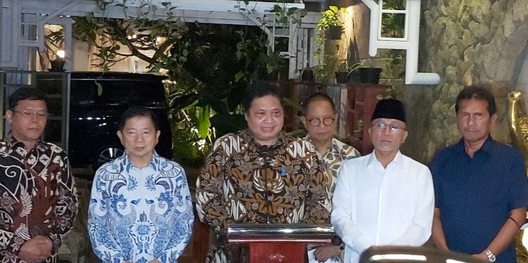 Airlangga Sebut Golkar, PPP dan PAN Siap Bangun Koalisi di Pilpres 2024