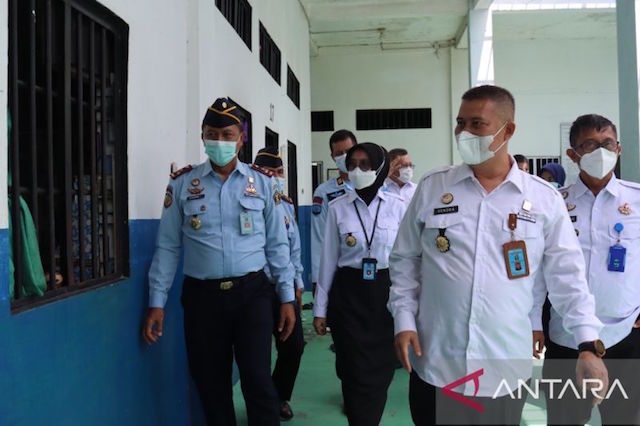 Kepala Kanwil Kemenkumham Kalteng Ingatkan Kedisiplinan Pegawai