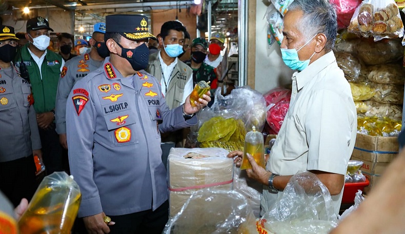 Kapolri Tekankan Terus Awasi Implementasi Kebijakan Larangan Ekspor Minyak Goreng
