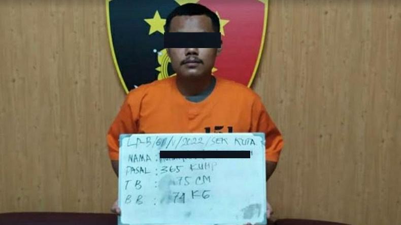 Baru Keluar Penjara, Residivis Kambuhan Ditangkap usai Jambret Turis Perempuan di Bali