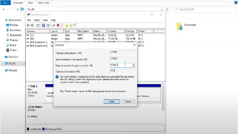 Cara Memberi Partisi Terpisah pada Flashdrive dengan Disk Management di Windows 10