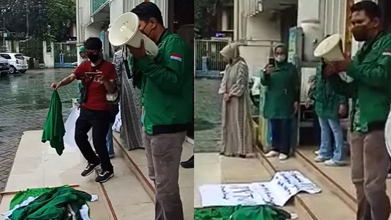 Sengkarut PPP DKI Meluas ke Kota Bandung, Puluhan Kader Geruduk Kantor DPP