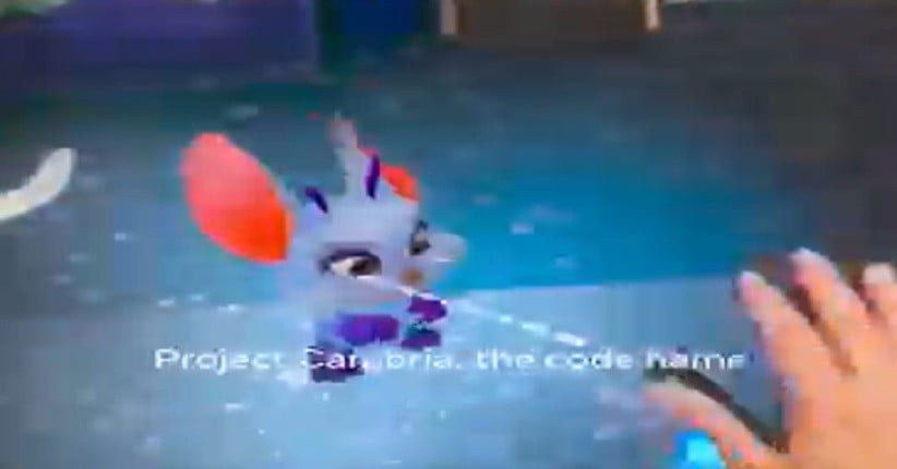 Pamer Kemampuan Headset AR Baru, Mark Zuckerberg Main dengan Makhluk Virtual