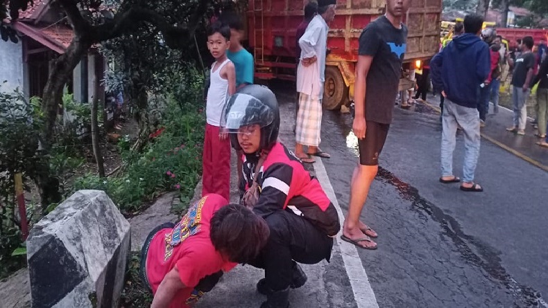 Fakta Tabrakan Beruntun di Jalur Gentong Tasikmalaya, Truk Boks Angkut Miras dan Sopir Ngaku Minum Tuak