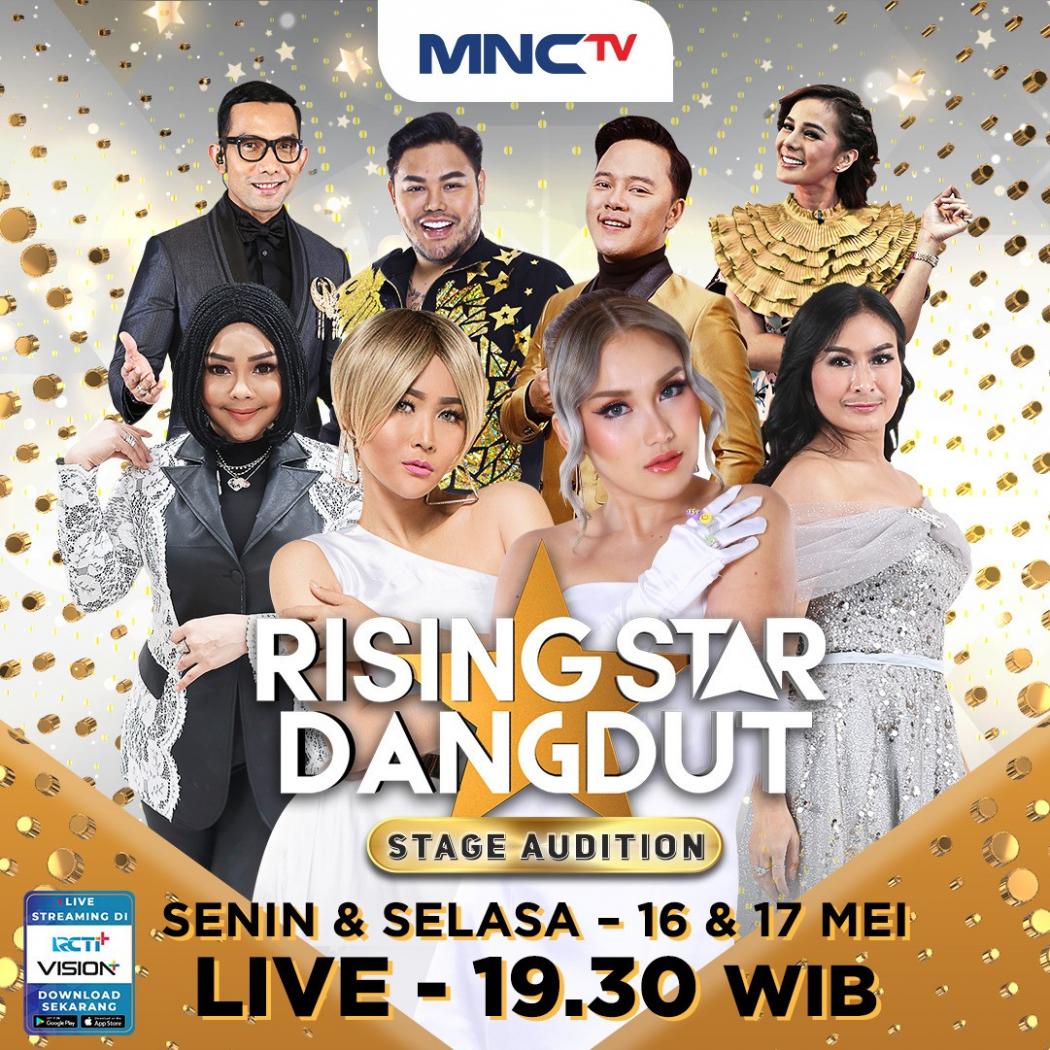 Bertabur Bintang di Rising Star Dangdut   