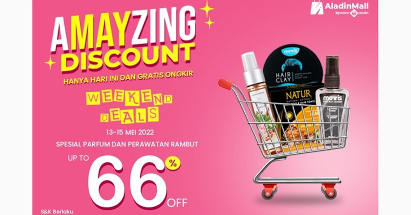 Dapatkan Produk Perawatan Rambut hingga Parfum di AladinMall by Mister Aladin, Ada Diskon sampai 66%