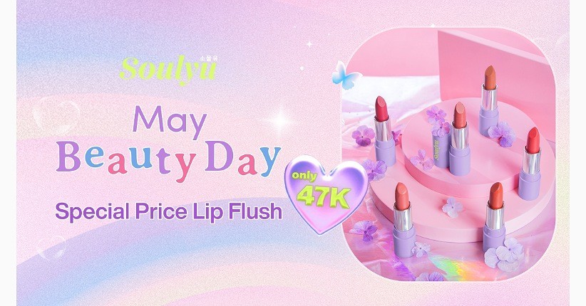 Special Price Soulyu Lip Flush Rp47.000, Buruan Gercep Diborong!