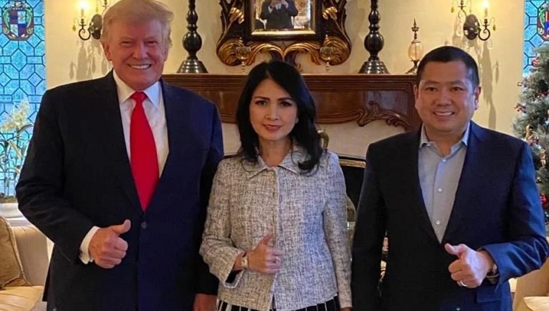 Hangat, Diskusi Dua Sahabat Hary Tanoe – Trump