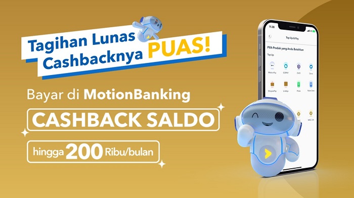 Ini Solusi Tagihan Terkendali dengan MotionBanking  