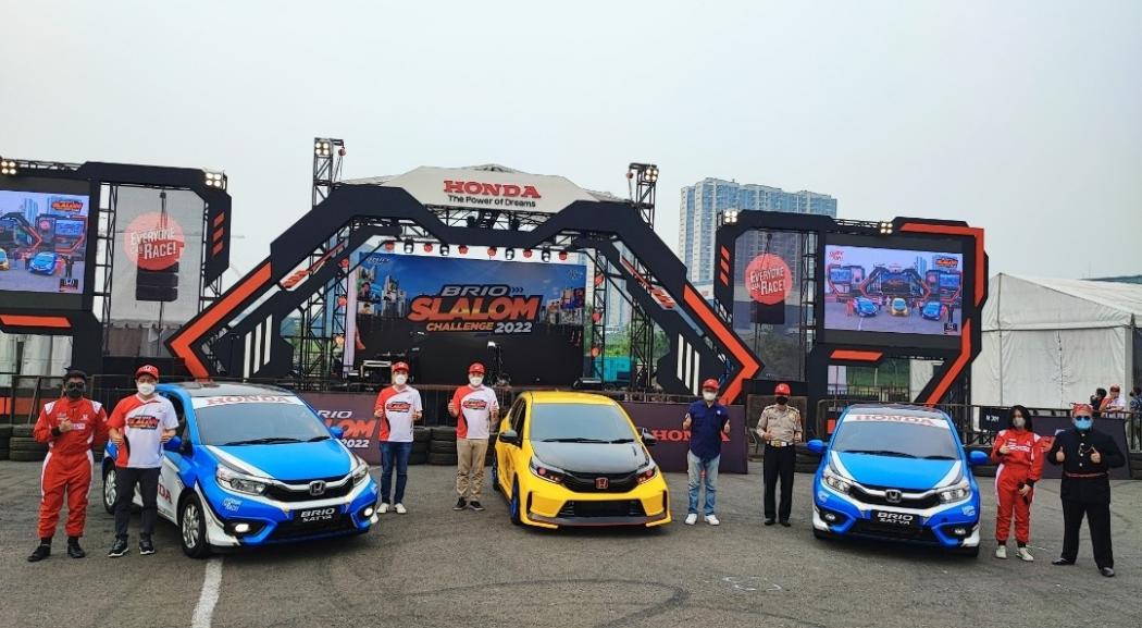 Komunitas Brio Adu Keterampilan Mengemudi di Slalom Challenge